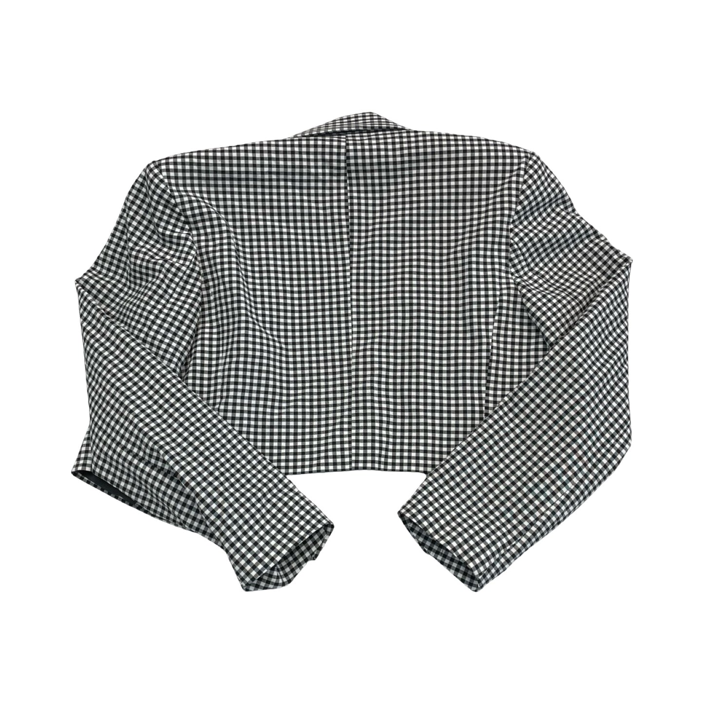 Blazer By Zara In Checkered Pattern, Size:Xs
