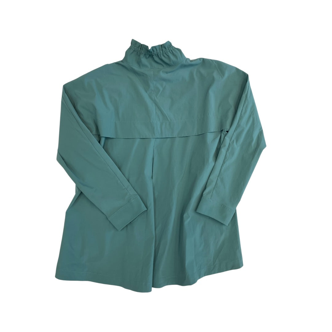 Athletic Jacket By Athleta In Green, Size:S