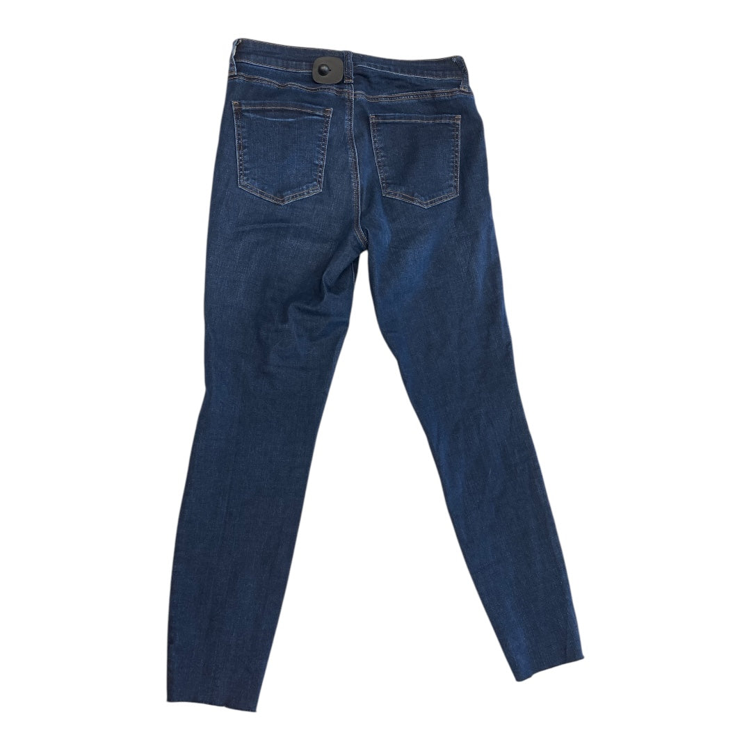 Jeans Skinny By Kut In Blue Denim, Size:4