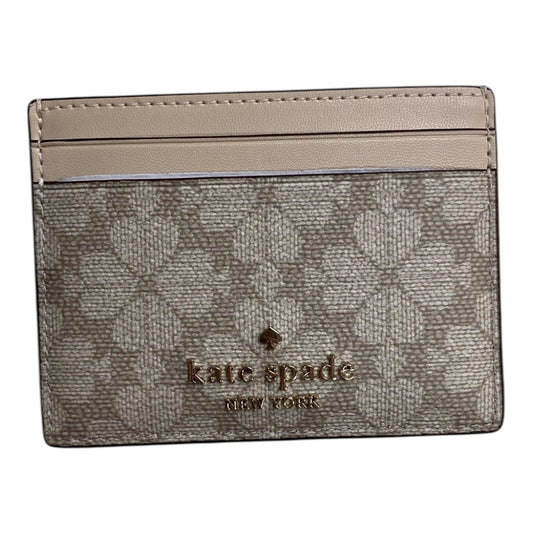 Wallet Designer By Kate Spade In Cream, Size:Small