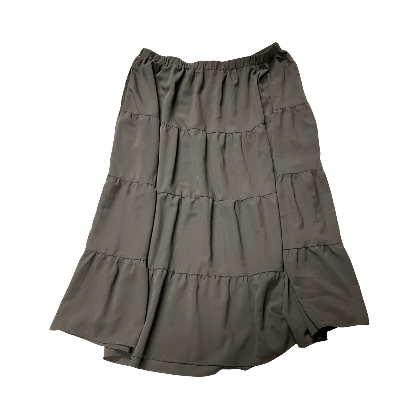 Skirt Maxi By Arula In Black, Size:3X