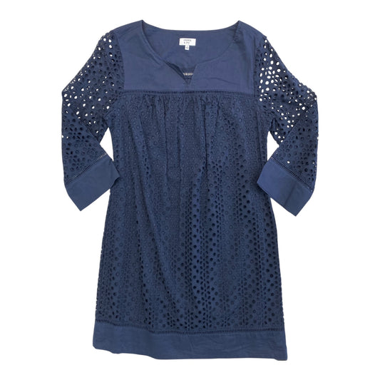 Dress Casual Midi By Crown And Ivy In Navy, Size:8