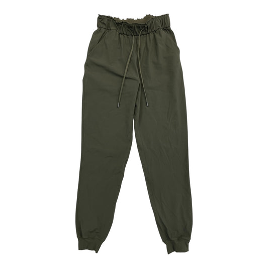 Athletic Pants By Lululemon In Green, Size:4