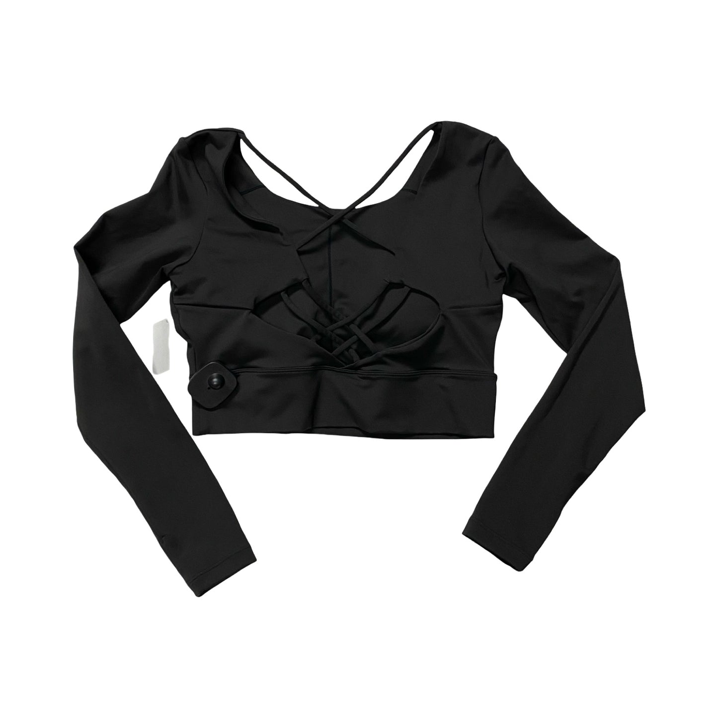 Athletic Top Ls Collar By As Revival In Black, Size:L