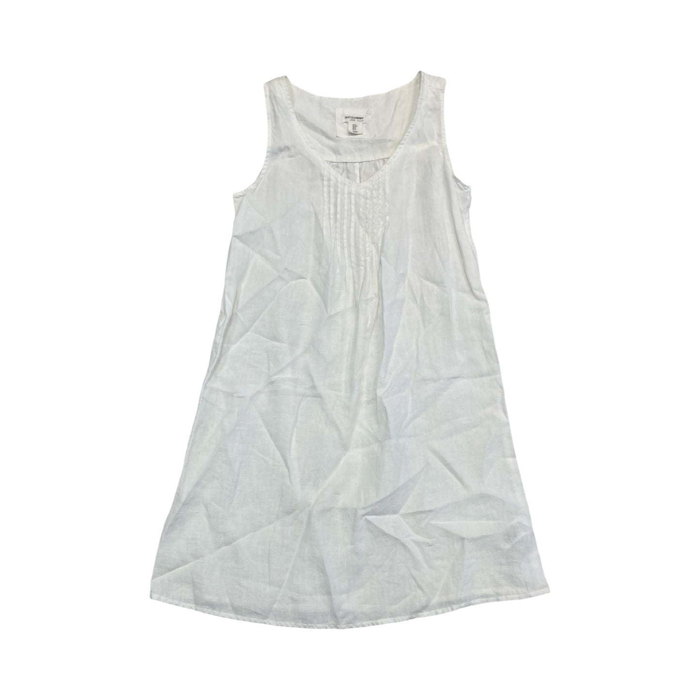 Dress Casual Midi By Artisan Ny In White, Size:S