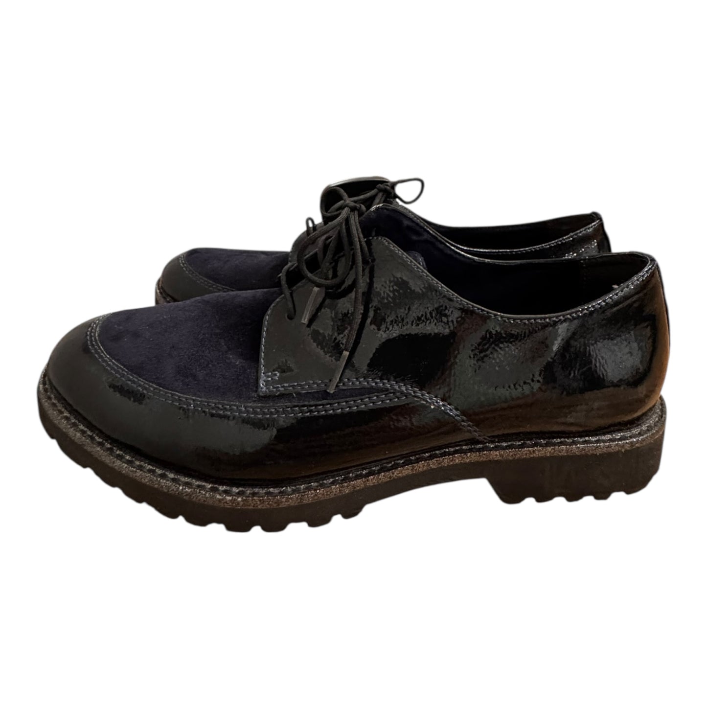 Shoes Flats By Cmb In Navy, Size:9.5