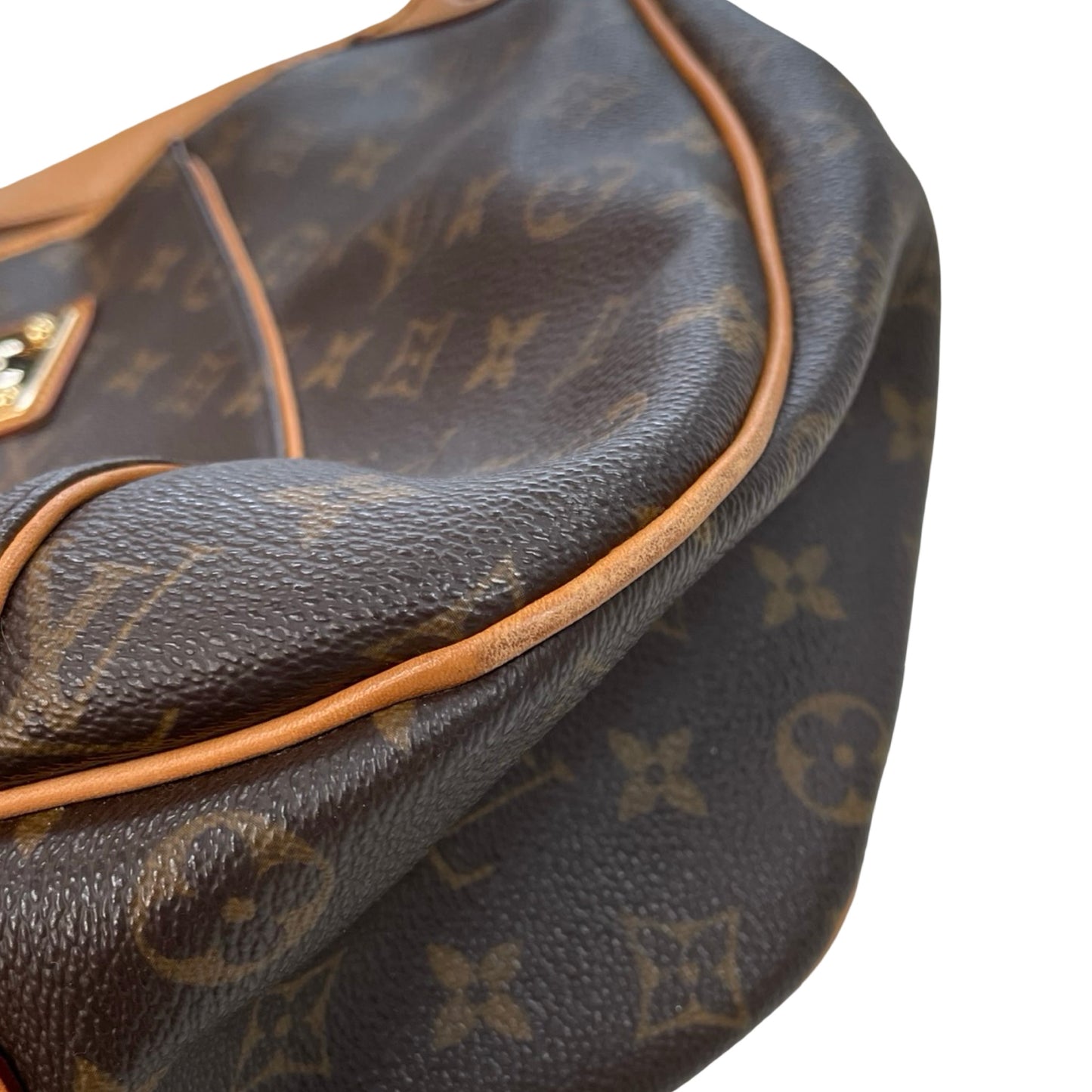 HANDBAG LUXURY DESIGNER by LOUIS VUITTON In BROWN, Size: LARGE