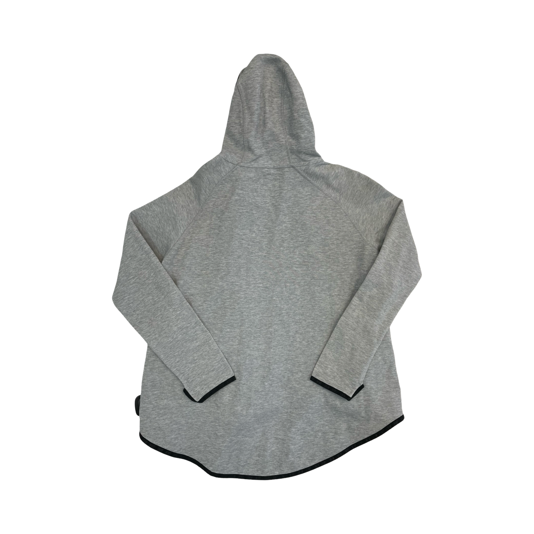 Athletic Jacket By Nike In Grey, Size:M