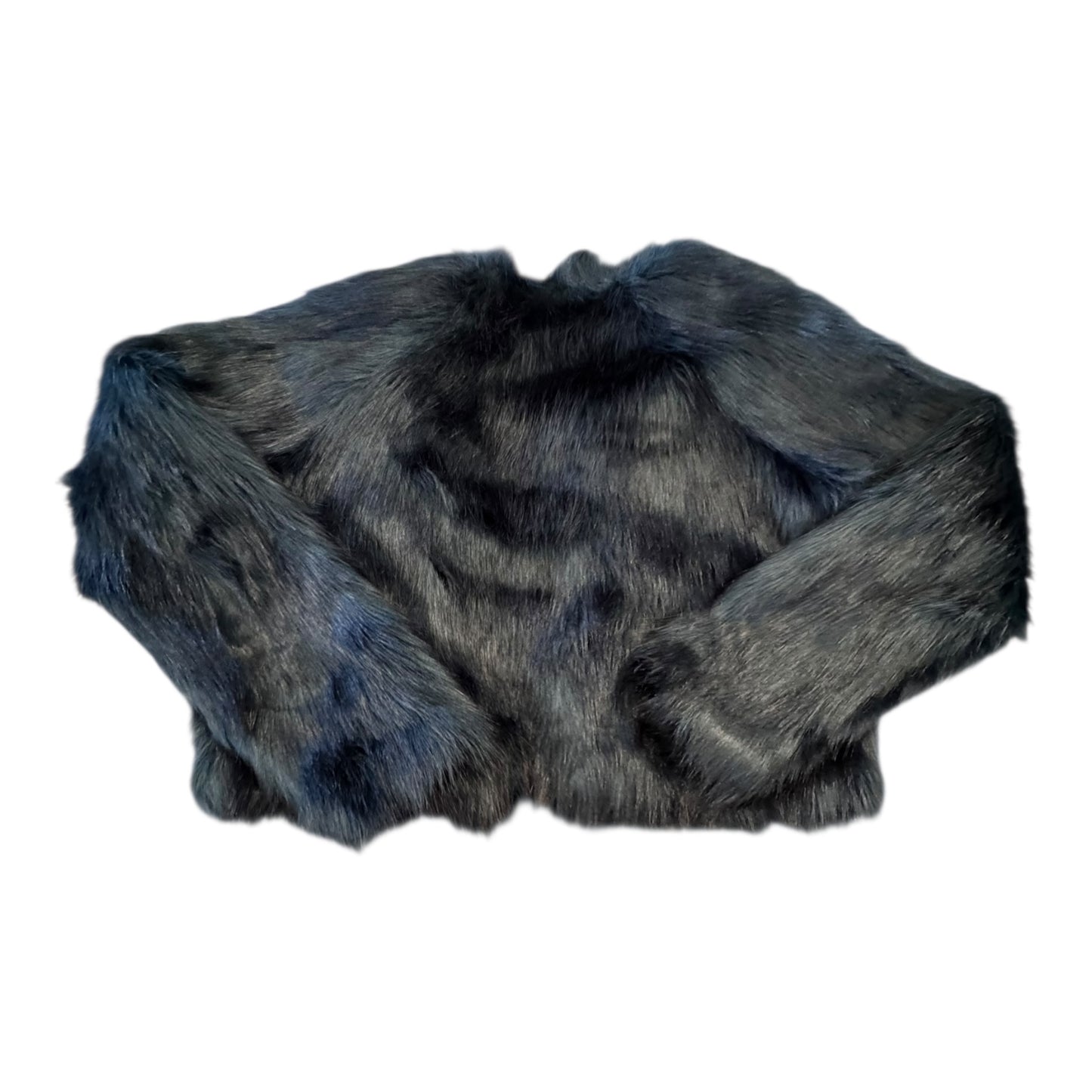 Coat Faux Fur & Sherpa By Free People In Green, Size:M