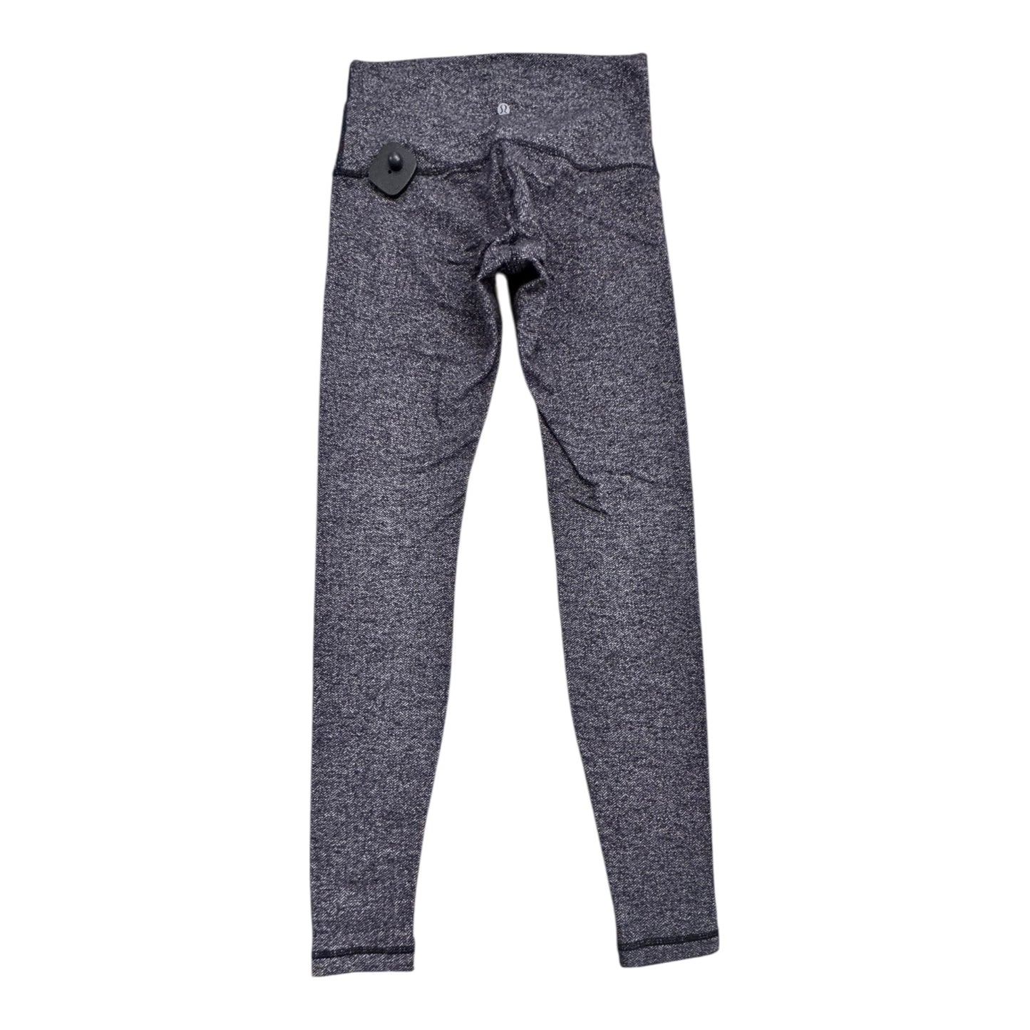 Athletic Leggings By Lululemon In Grey, Size:6