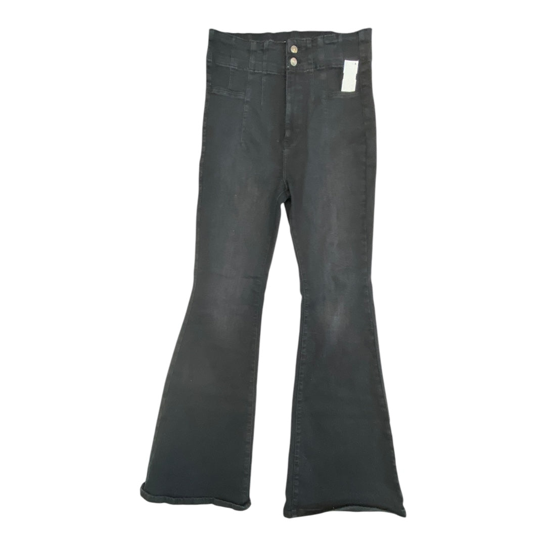 Jeans Flared By We The Free In Black, Size:14