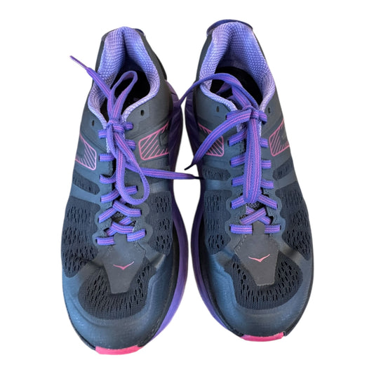Shoes Athletic By Hoka In Grey & Purple, Size:7.5