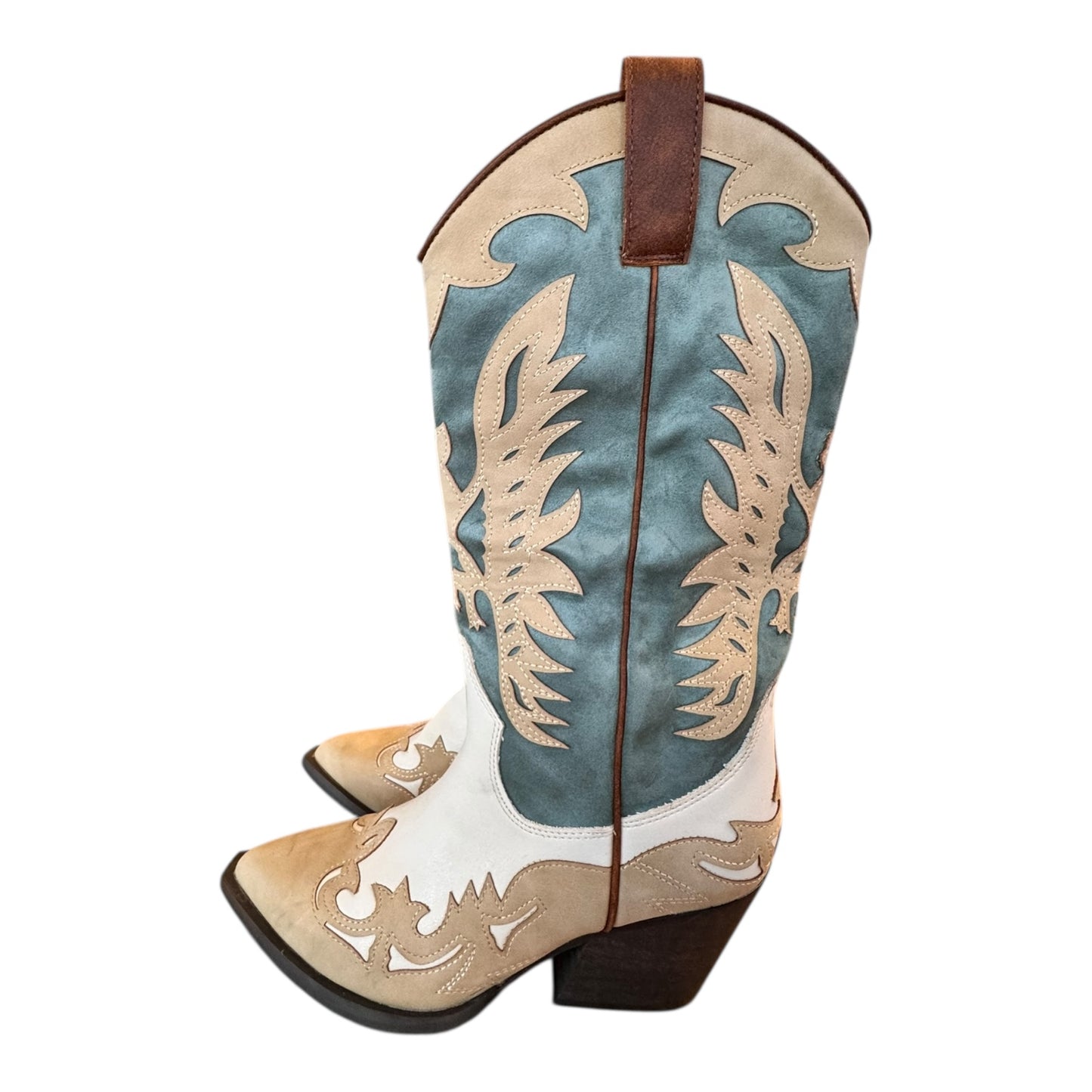 Boots Western By Cmc In Multi, Size:7.5