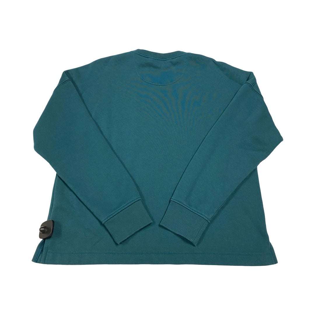 Sweatshirt Crewneck By Carhartt In Teal, Size:M