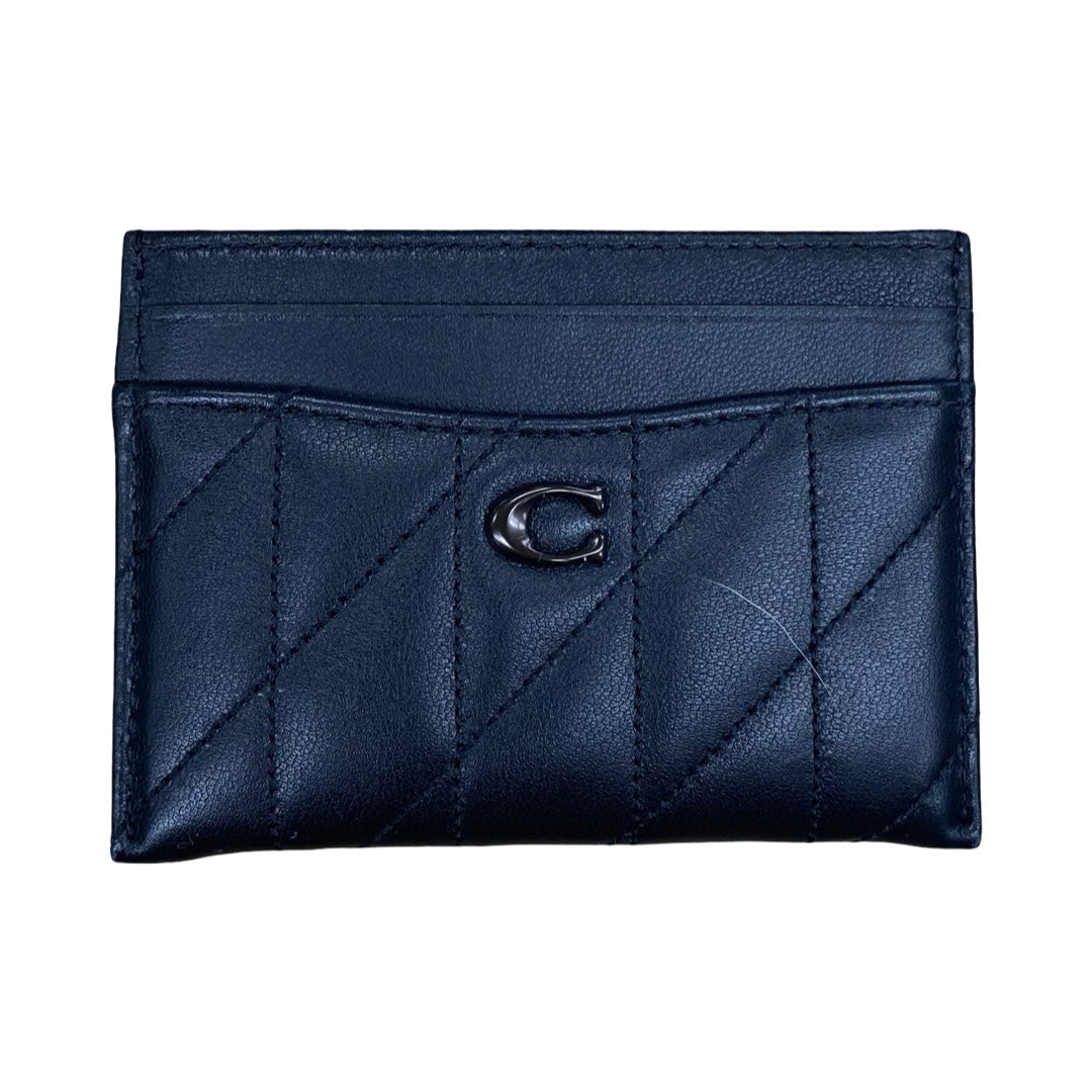 Wallet Designer By Coach In Black, Size:Small