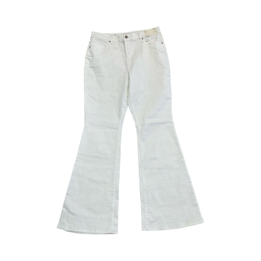 Jeans Boot Cut By Ana In White, Size:14