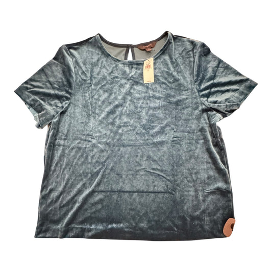 Top Ss By Banana Republic In Teal, Size:M