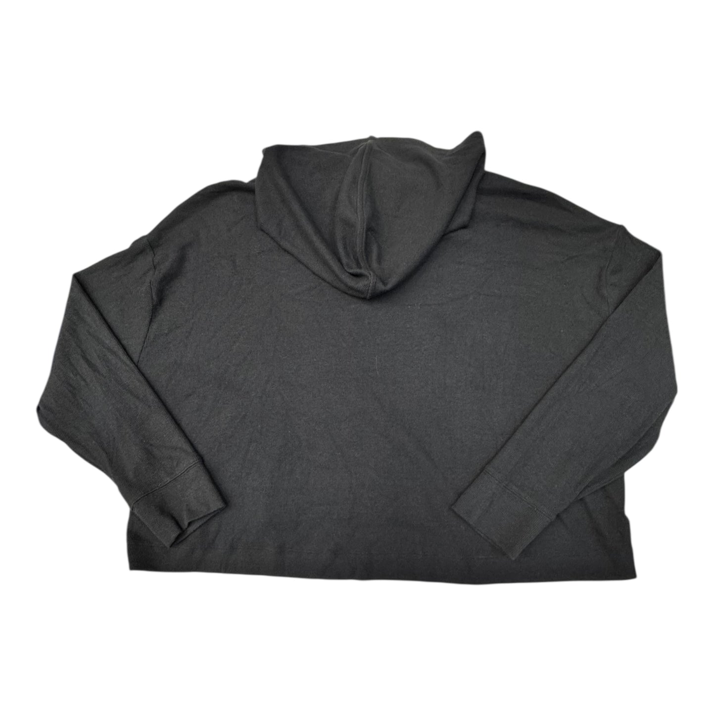 Athletic Top Ls Hoodie By Athleta In Black, Size:Xl