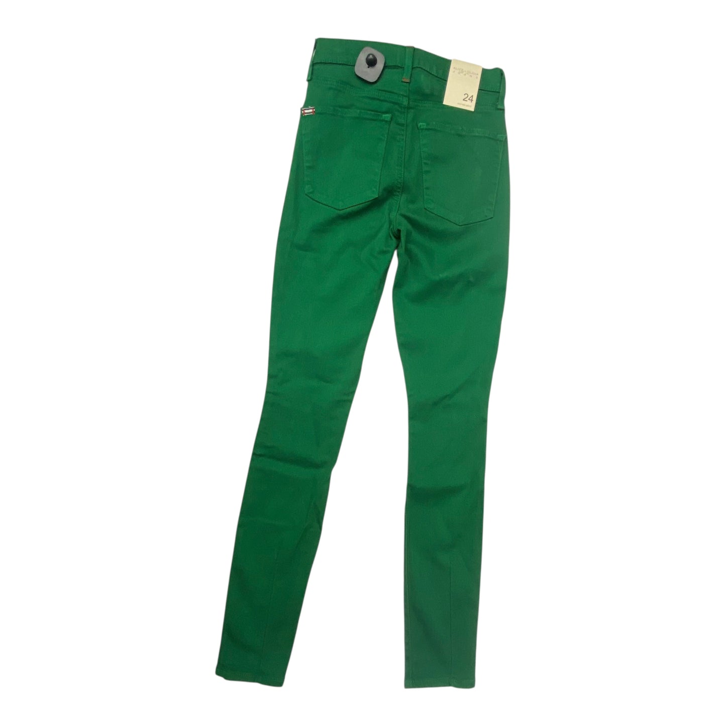 Jeans Designer By Alice + Olivia In Green, Size:0