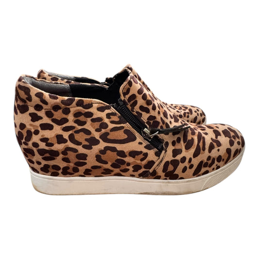 Shoes Sneakers By Dr Scholls In Animal Print, Size:9