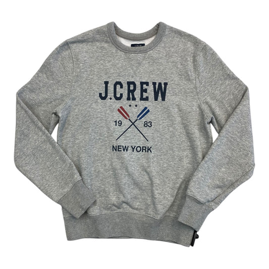 Sweatshirt Crewneck By J. Crew In Grey, Size:S