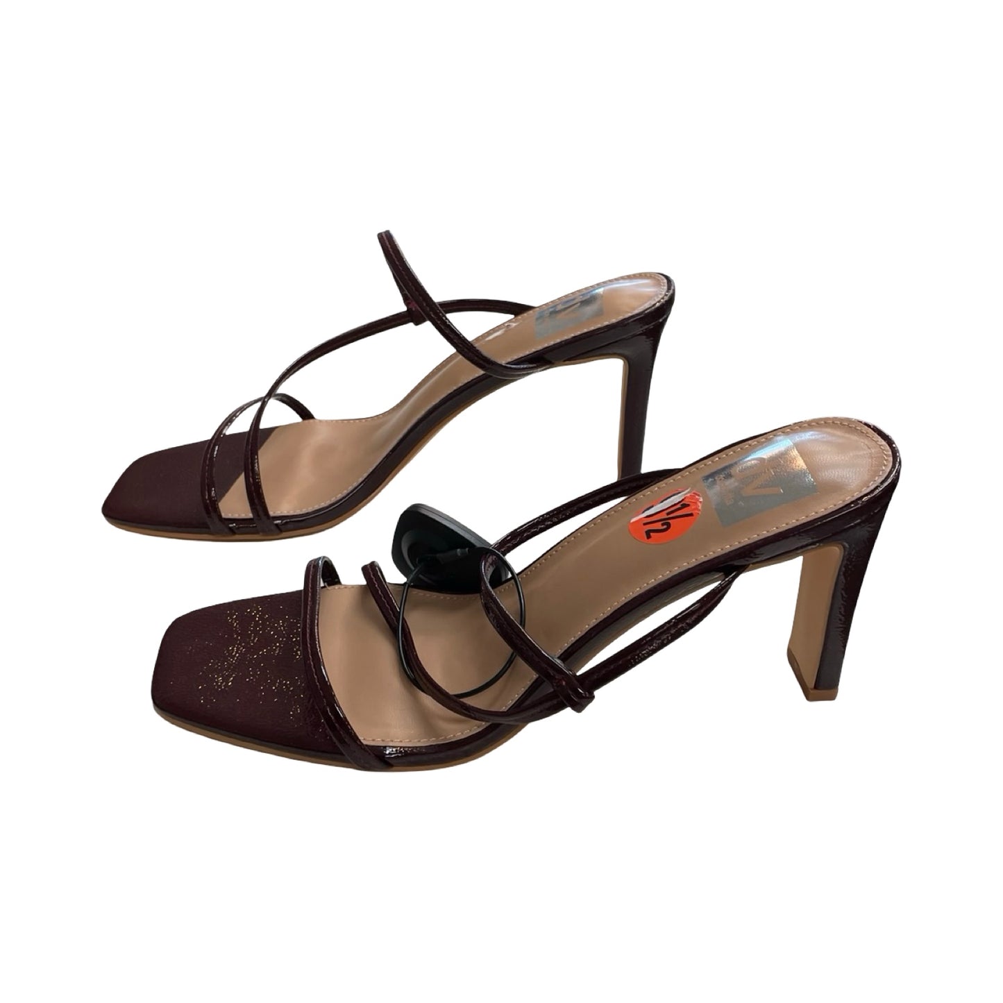 Shoes Heels Block By Dolce Vita In Maroon, Size:9.5