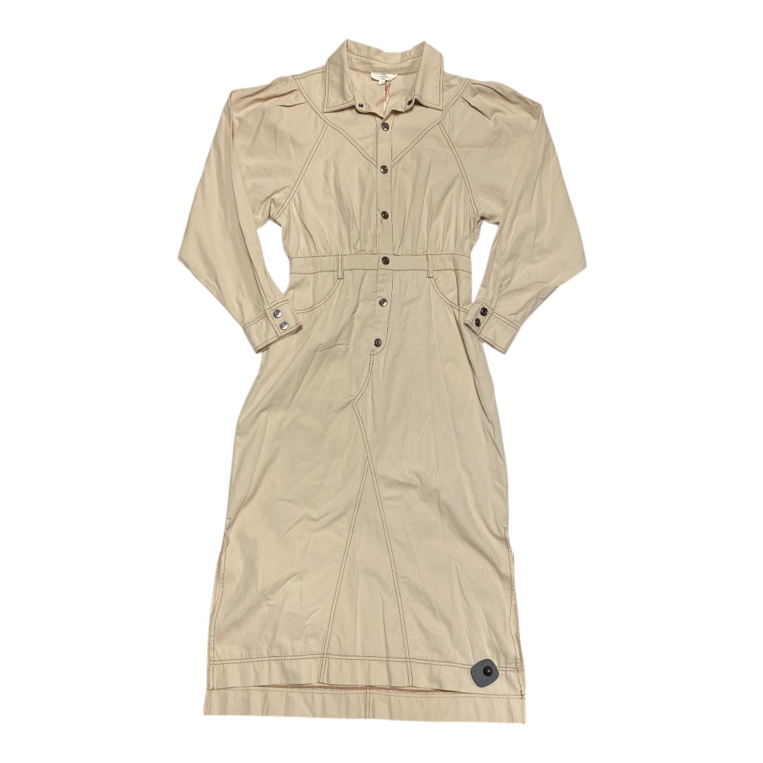 Dress Casual Maxi By Entro In Tan, Size:L