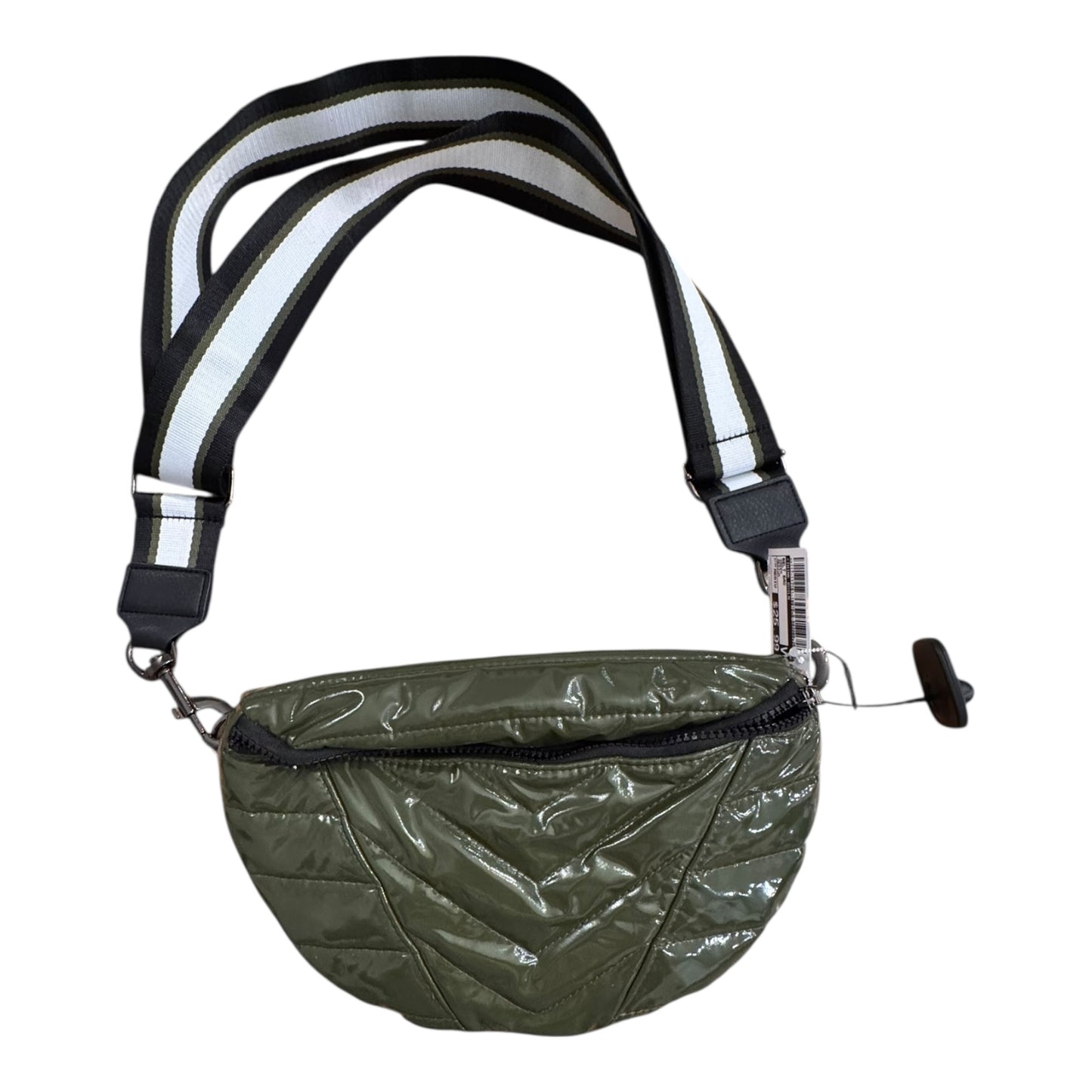 Belt Bag By Think Royln In Green, Size:Medium