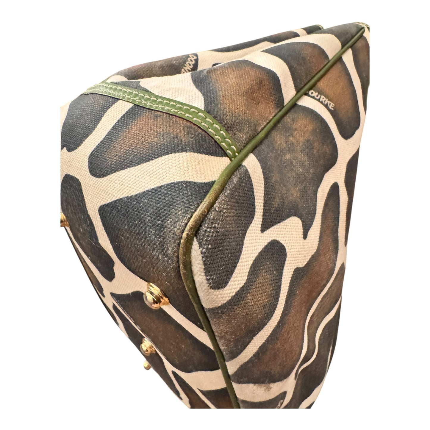 Handbag Designer By Dooney And Bourke In Animal Print, Size:Medium