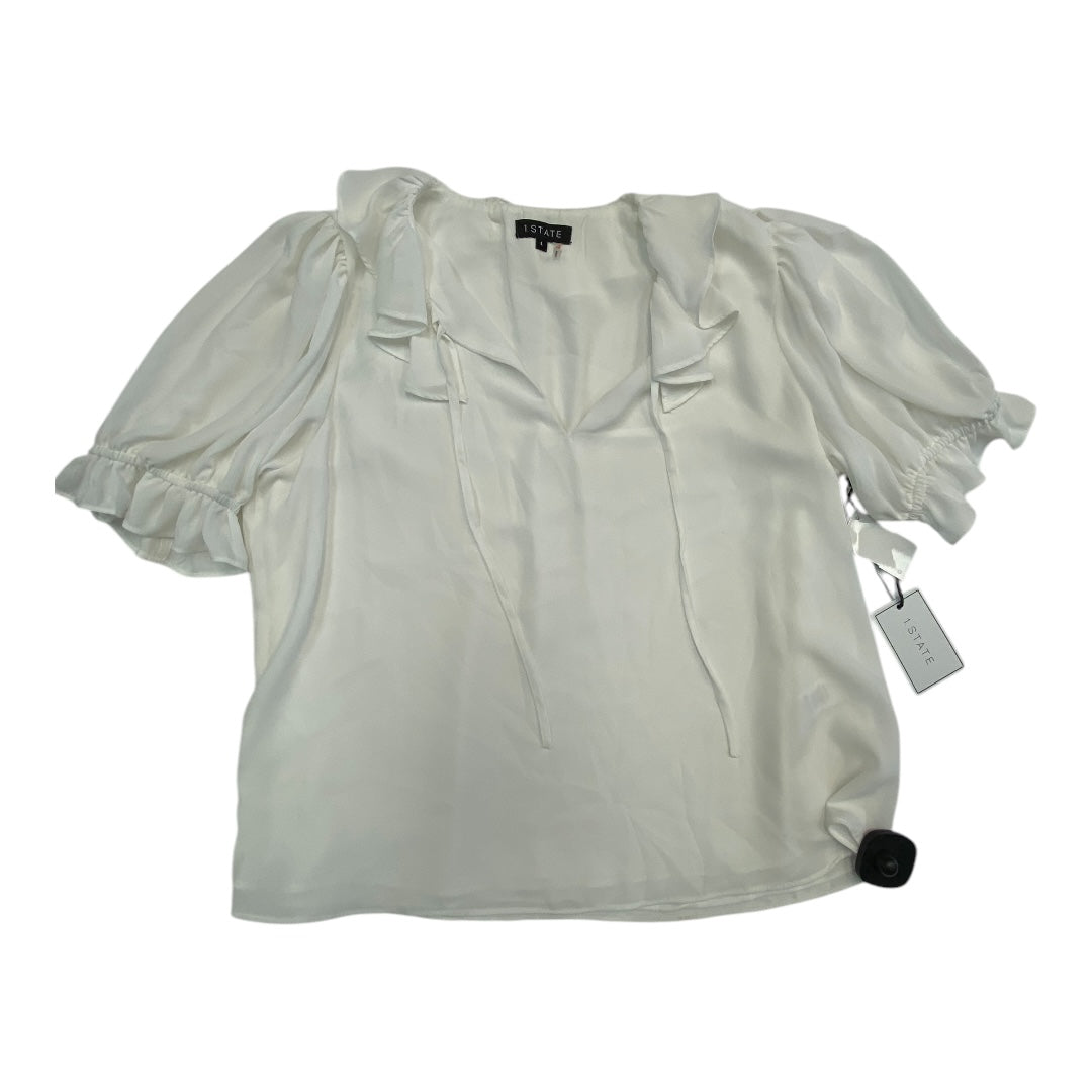 Top Ss By 1.State In White, Size:L