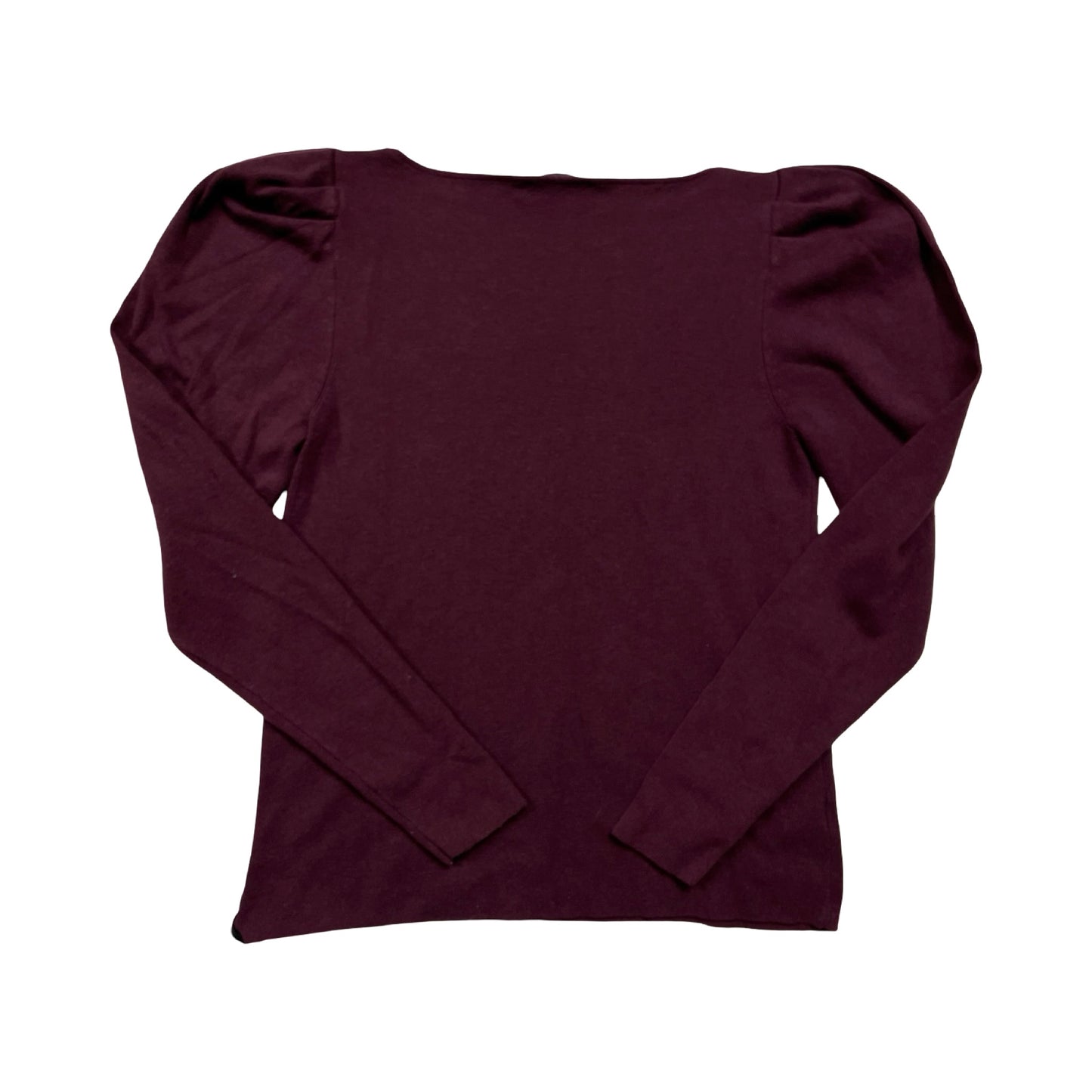 Sweater By Ann Taylor In Purple, Size:M