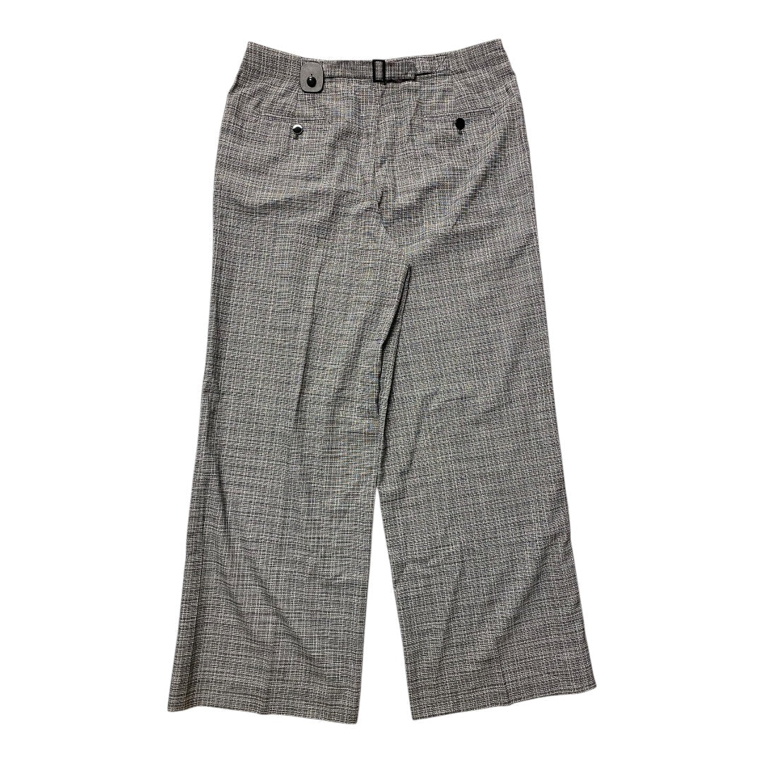 Pants Designer By Karl Lagerfeld In Black & White, Size:14