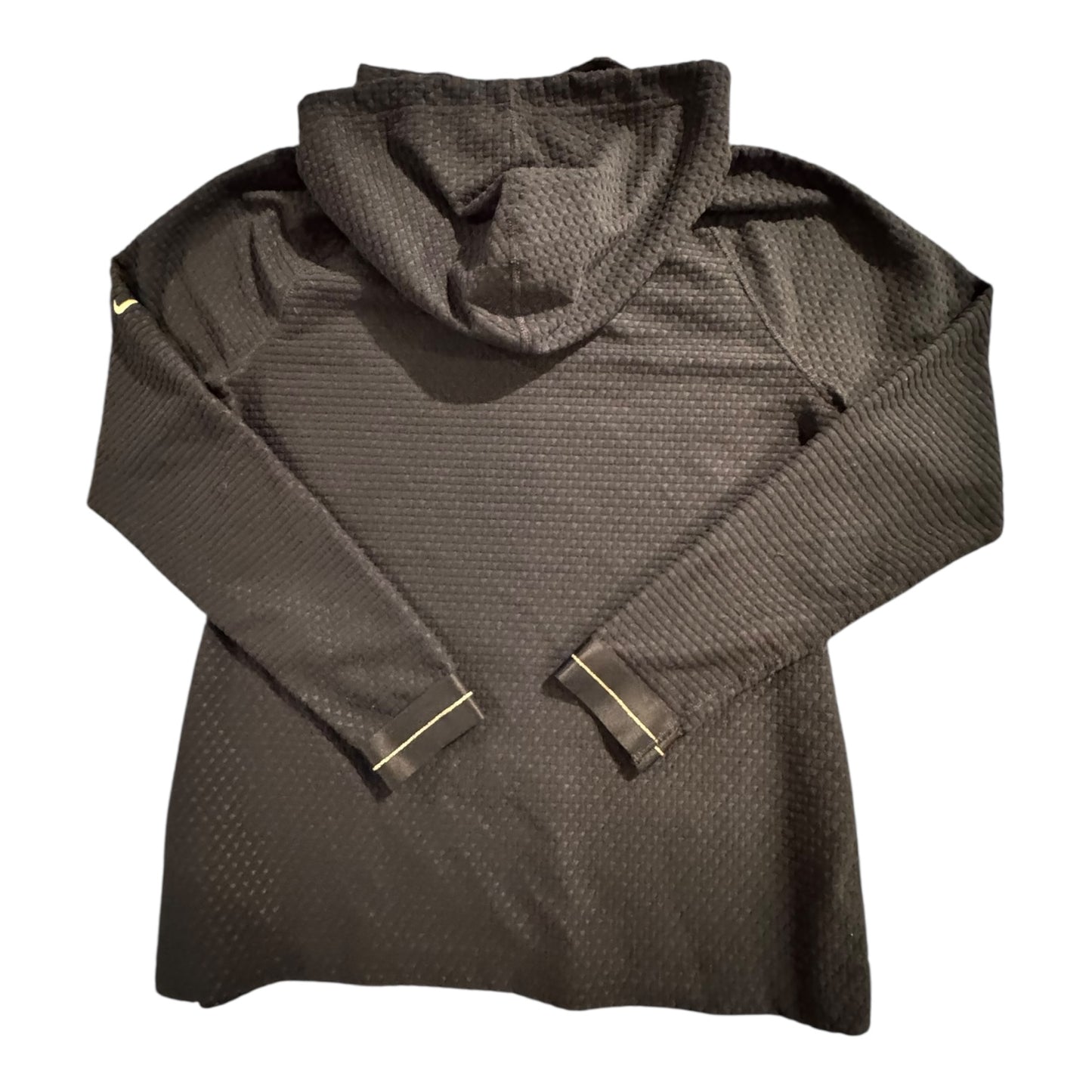Athletic Top Ls Hoodie By Nike In Black, Size:L