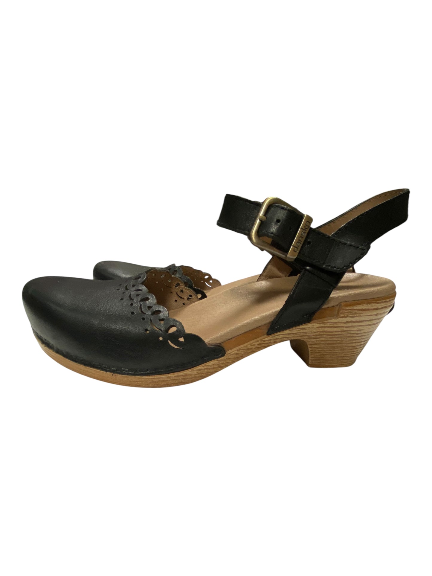 Shoes Heels Block By Dansko In Black, Size:8.5