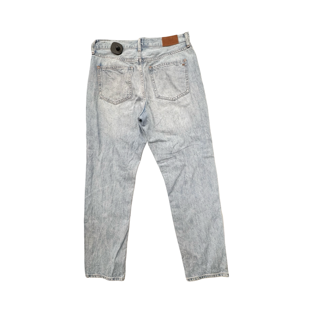 Jeans Straight By Madewell In Blue Denim, Size:8