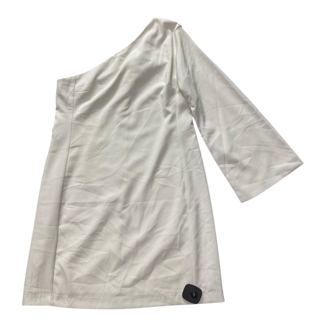 Dress Casual Midi By Banana Republic In Cream, Size:8P