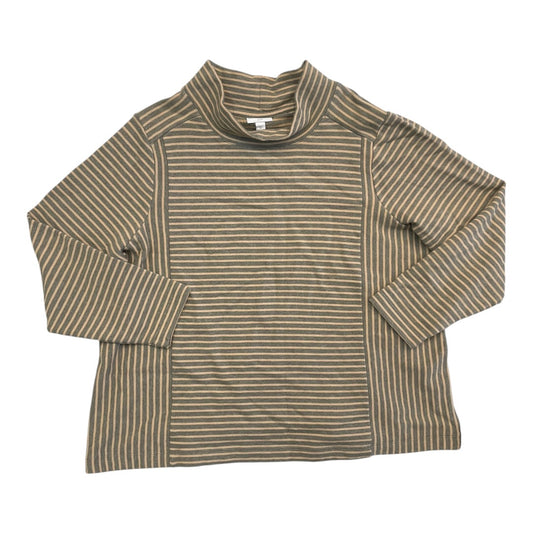 Top Ls By J. Jill In Striped Pattern, Size:2X