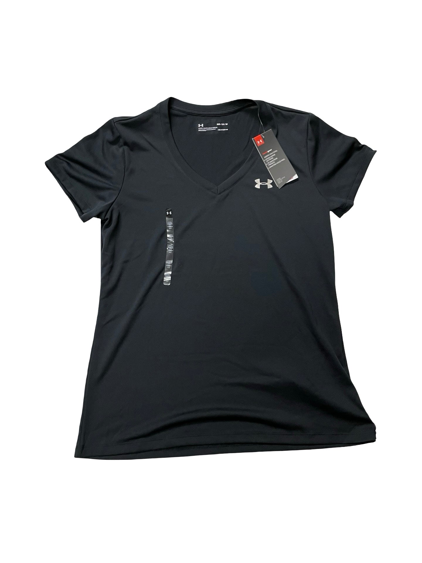 Athletic Top Ss By Under Armour In Black, Size:M