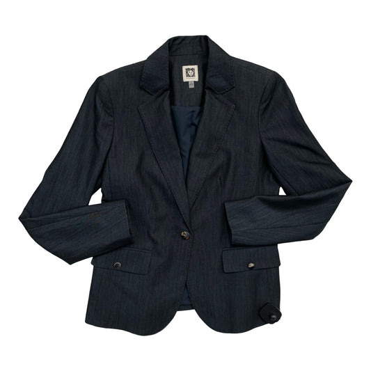 Blazer By Anne Klein In Navy, Size:0