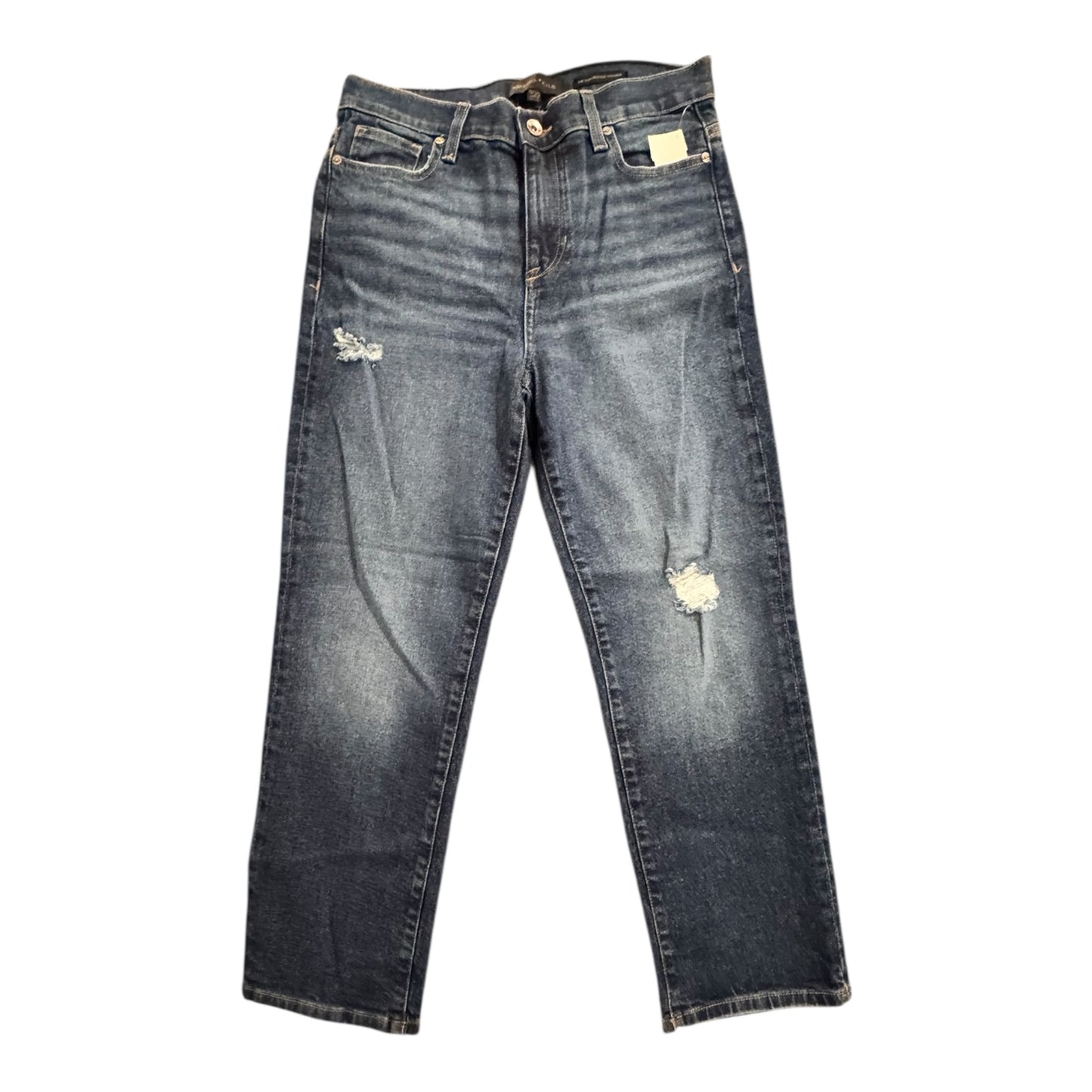 Jeans Straight By Kendall + Kylie In Blue Denim, Size:8