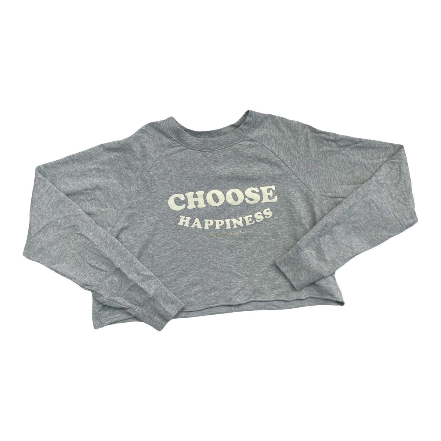 Sweatshirt Crewneck By Spiritual Gangster In Grey, Size:M