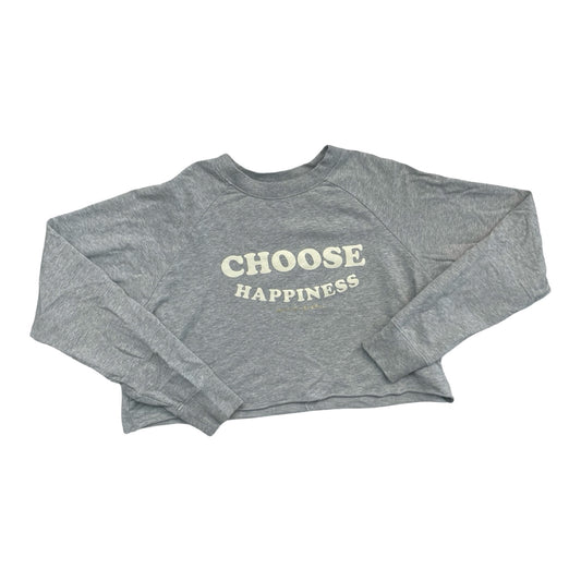 Sweatshirt Crewneck By Spiritual Gangster In Grey, Size:M