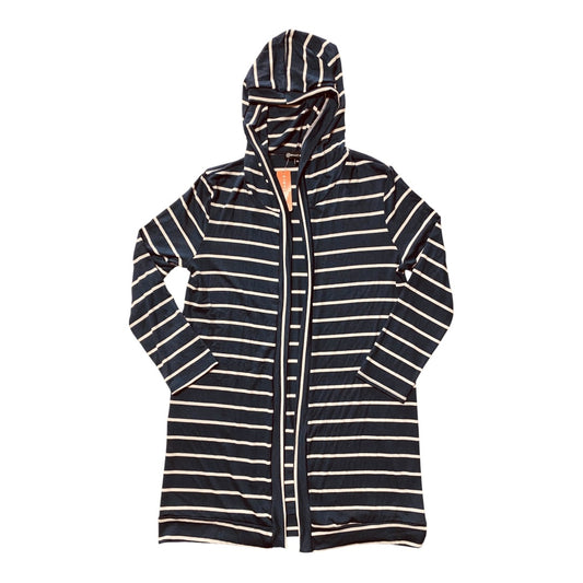 Sweater Cardigan By Cmc In Striped Pattern, Size:2X