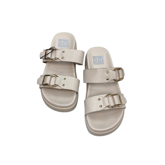 Sandals Flats By Dolce Vita In Cream, Size:8