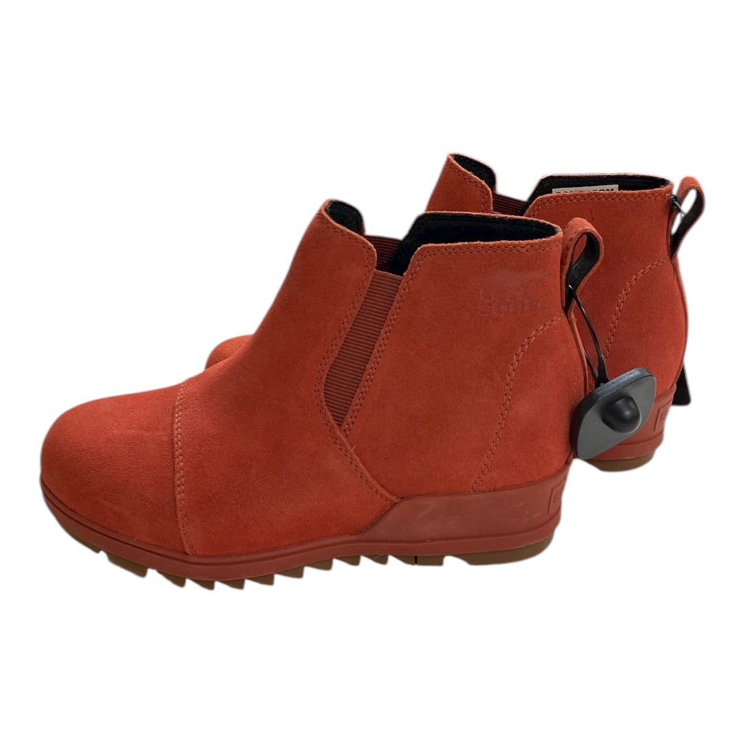 Boots Designer By Sorel In Red, Size:7.5