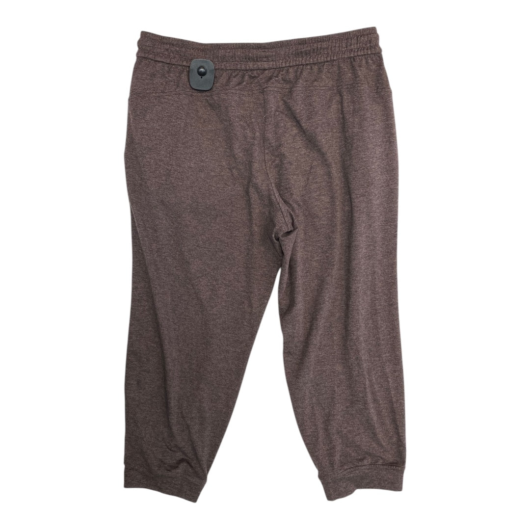 Athletic Capris By Lululemon In Brown, Size:10