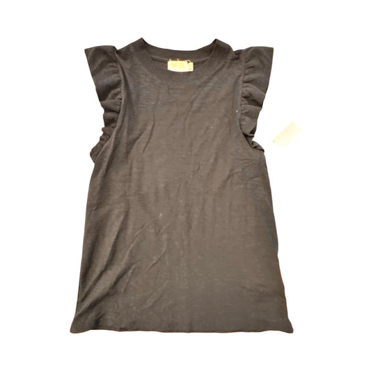 Top Sleeveless By Nation In Black, Size:Xs