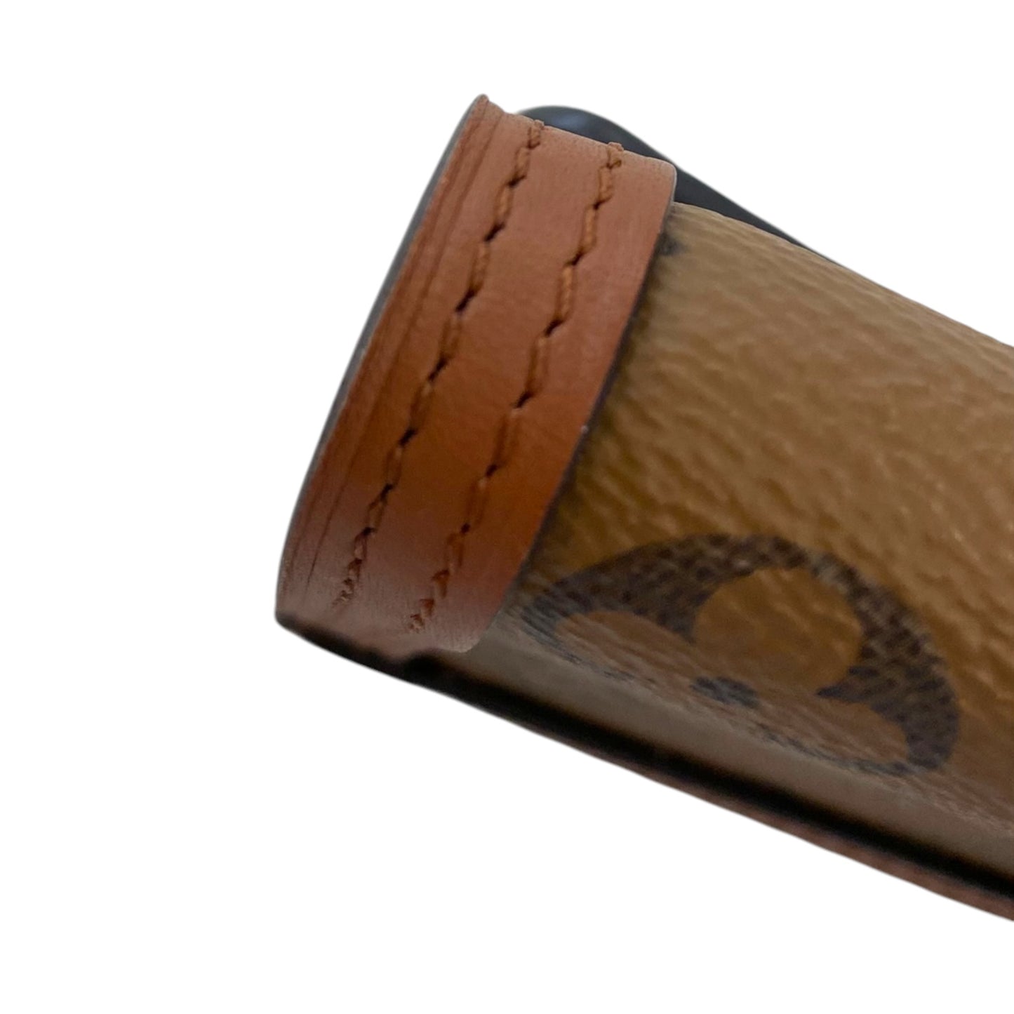 Dauphine Compact Wallet Luxury Designer By Louis Vuitton In Brown & Gold, Size:Small