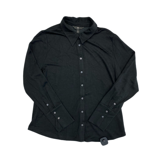Top Ls By Banana Republic In Black, Size:L