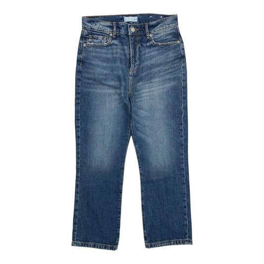Jeans Straight By Loft In Blue Denim, Size:4